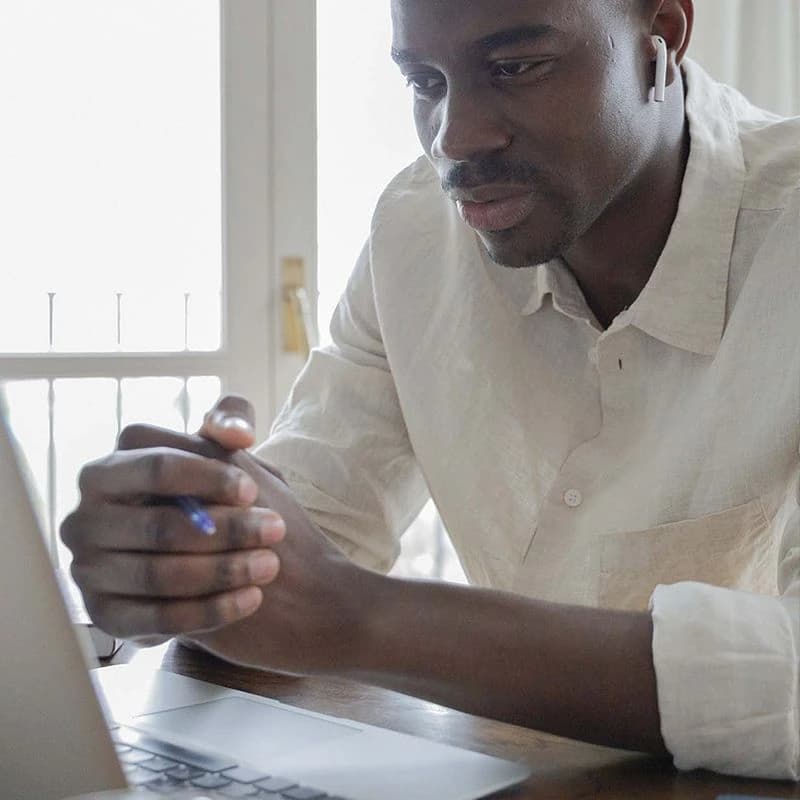 A Wall Street English Student Learning Online